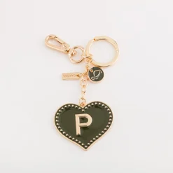 New CARPISA Portachiavi Metallo Donna - Heart letters keycha