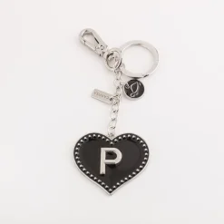 New CARPISA Portachiavi Metallo Donna - Heart letters keycha