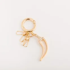Discount CARPISA Portachiavi Metallo Donna - Portachiavi continua Oro Chiaro/Bianco