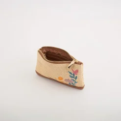 CARPISA Portamonete Con Portachiavi Donna - Camomilla wallet v3 Naturale/Multicolore
