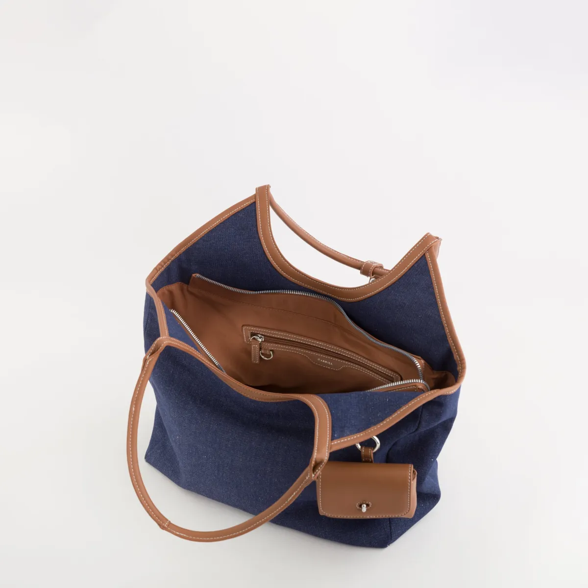 Clearance CARPISA Shopping Donna - Marian v2 Blu Denim/Multicolore