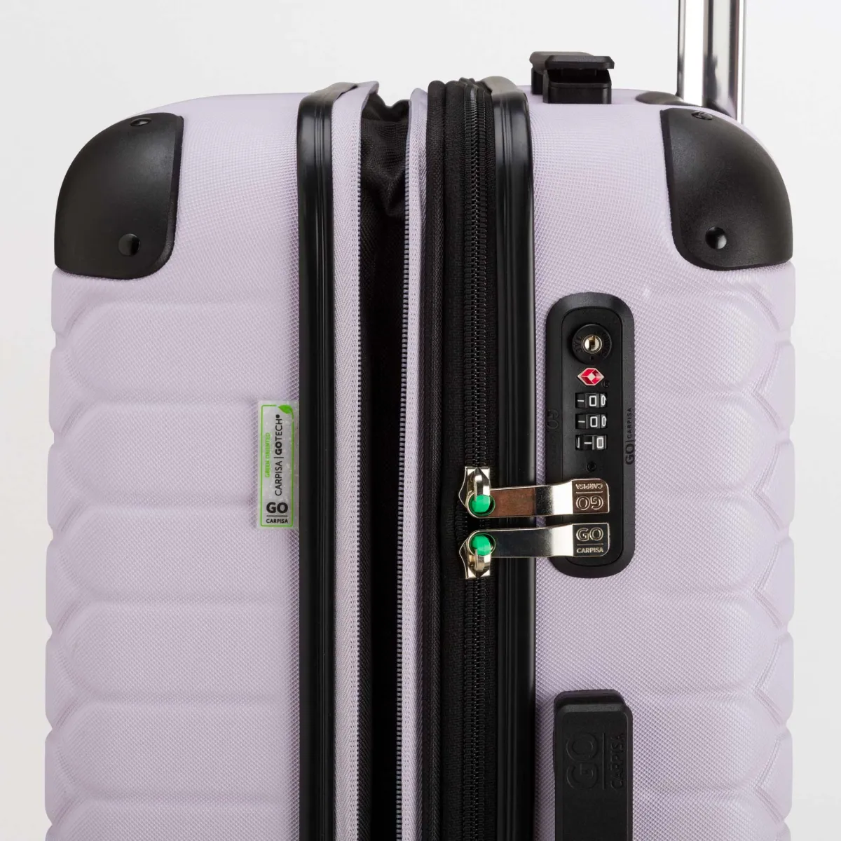 Best CARPISA Trolley L - Rigido - Gotech green
