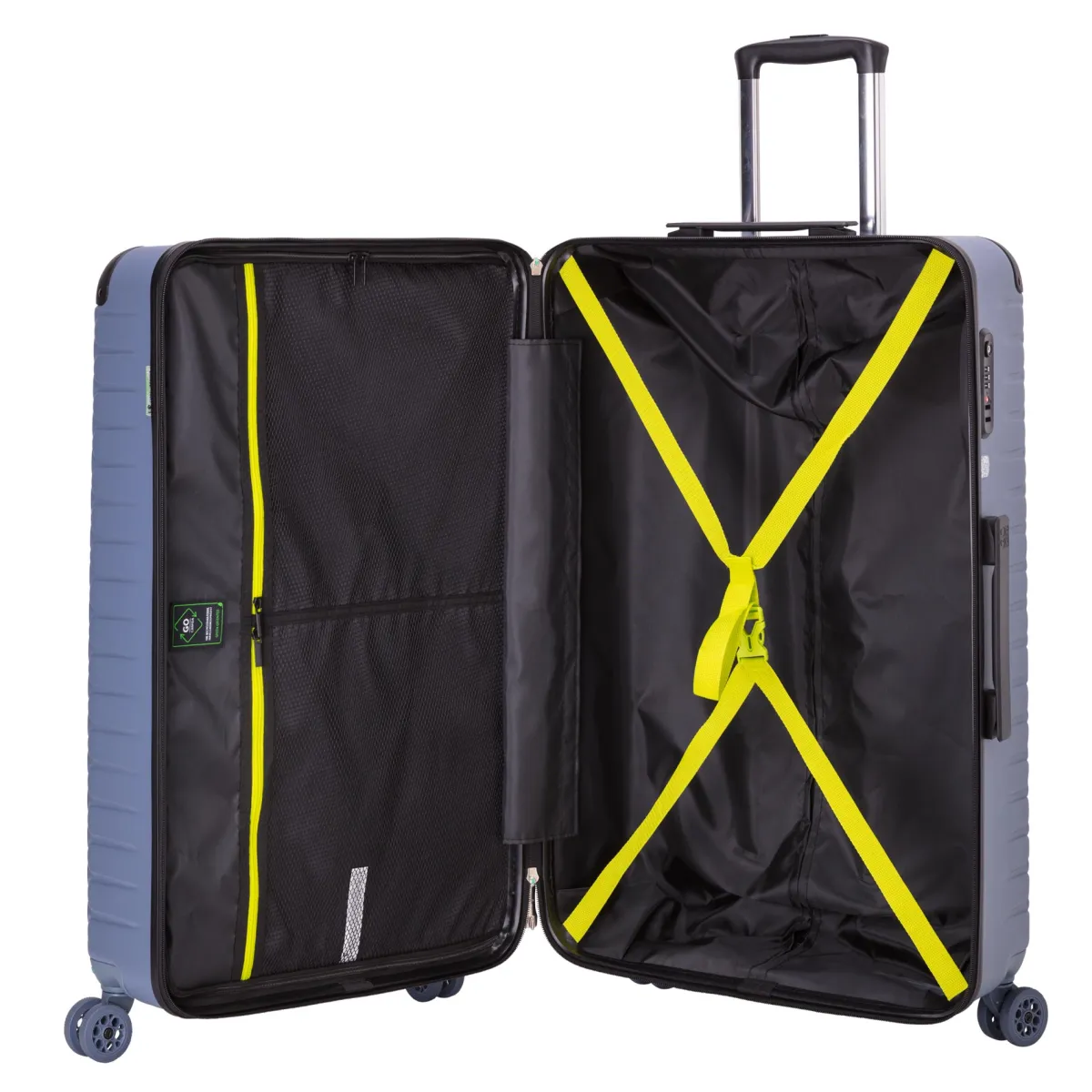 Best CARPISA Trolley L - Rigido - Gotech green